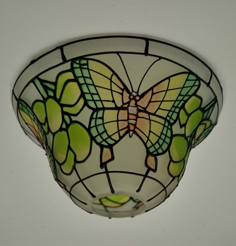 Tiffany style frosted glass - tiffany,