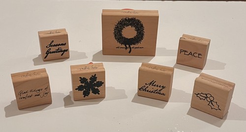 Xmas wooden rubber - wooden,