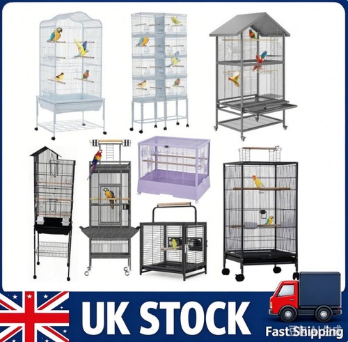Large metal bird cages parrot - bird,