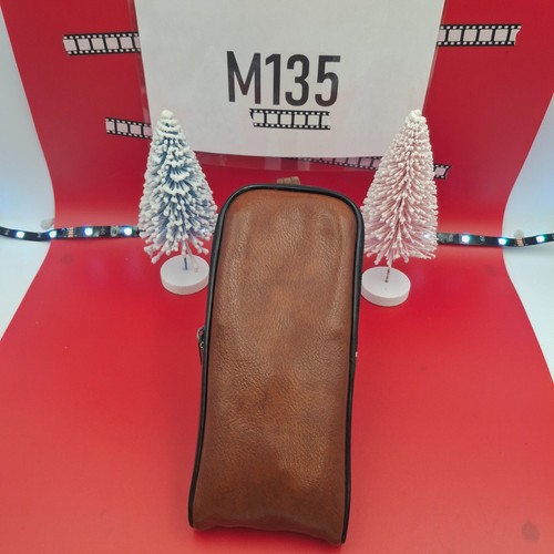 Brown leather type olympus - leather,
