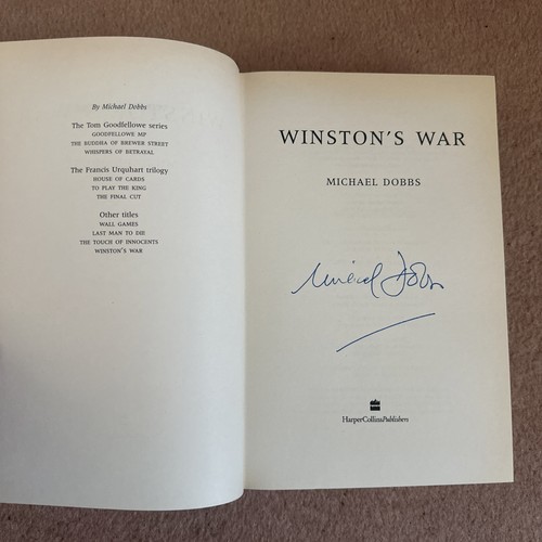Michael dobbs hand - michael, signed