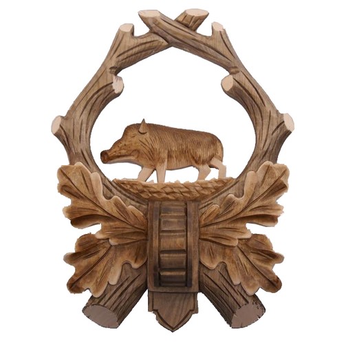 New hand carved trophy - new, plaque