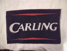CARLING UNUSED BEER TOWEL