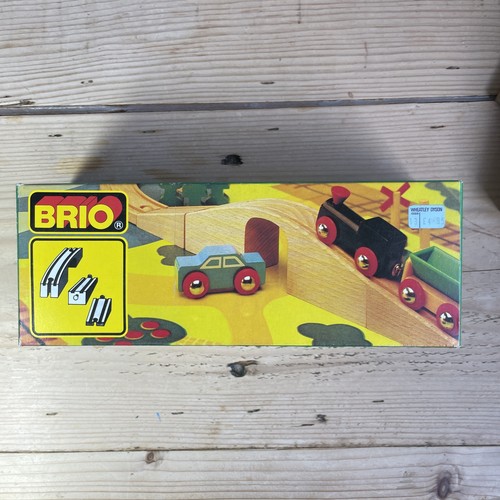 Vintage brio wooden train - wooden, set