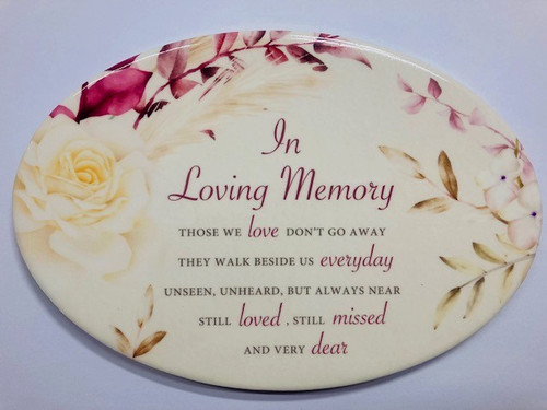 Beautiful ceramic plaque - a,