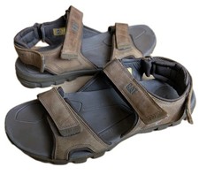 Caterpillar CAT Brown Leather