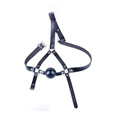 Kinky Black Faux Leather