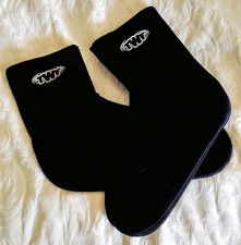 2mm soft black neoprene booties, medium size, TWF brand, never used