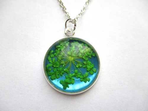 Dried flower cabochon - dried,