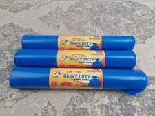 3x HOMESmith Large Heavy Duty Rubble Blue Sacks Builders and DIY Choice Rubble B