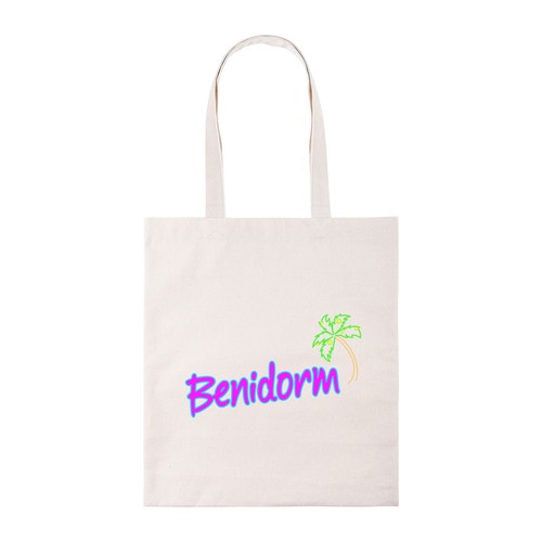 Benidorm bright text design - benidorm,