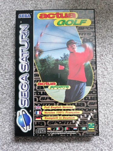 Actua golf sega saturn - actua,