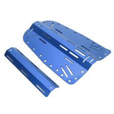 Blue Diving Backplate Aluminum