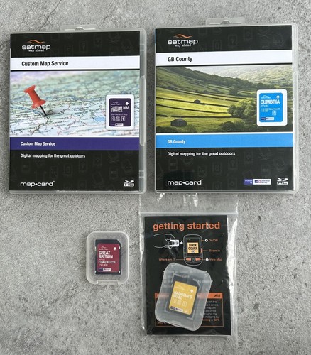 Satmap map cards - for, 10