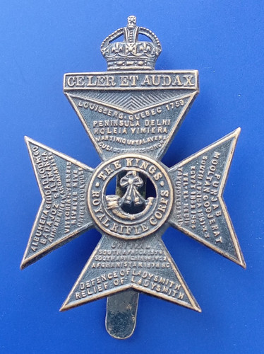 The kings royal rifle - the, corps