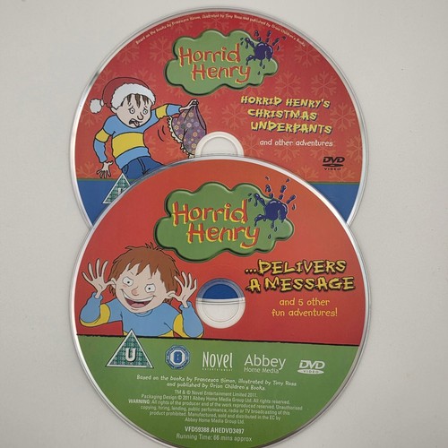 Horrid henry dvd lot 2 - lot, of
