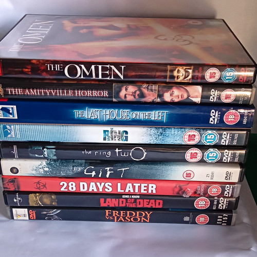 Horror bundle dvds all - all, in