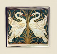 Art Nouveau Swans Cigarette