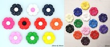 Large Clown Flower Buttons -