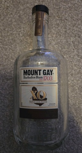 Mount gay rum empty - mount,