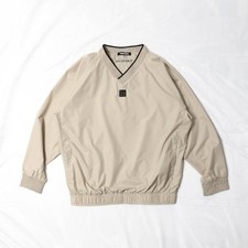 Tangram Beige V-Neck Nylon