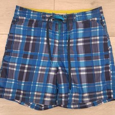 Fat Face Blue Check Insulated