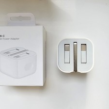 20W USB C Power Adapter Plug Genuine Fast Charger for Apple iPhone iPad