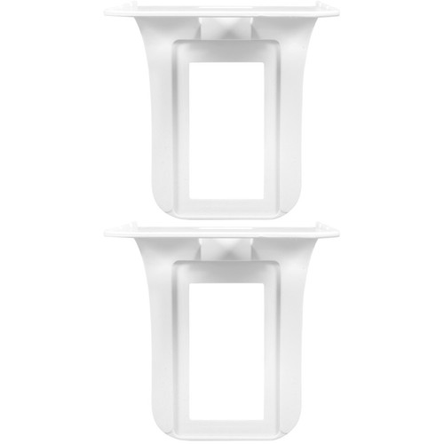 2pcs white abs - abs, reusable