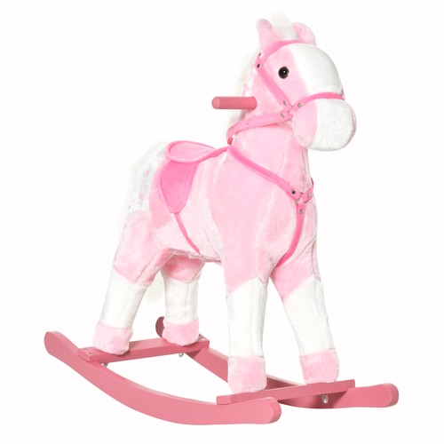 Homcom rocking horse toy plush - homcom,