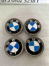 GENUINE BMW 4x ALLOY WHEEL CENTRE CAPS 6768640 #15