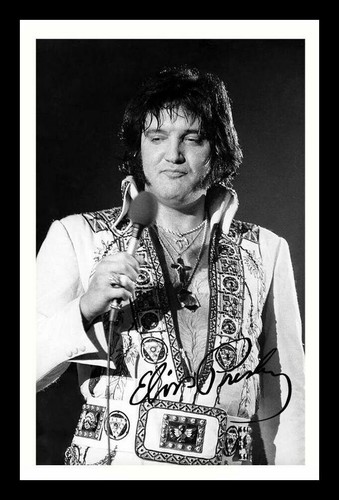 Elvis presley autograph signed - autograph,
