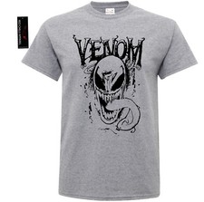 Venom Inspired T Shirt Face