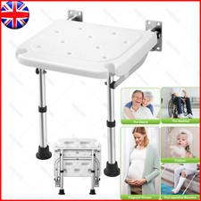 Folding Shower Bench Wall