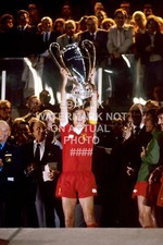 1981 PHIL THOMPSON EUROPEAN CUP LIVERPOOL FC QUALITY PHOTO PRINT TROPHY
