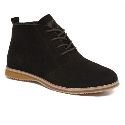 Mens leather desert boots - leather,
