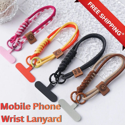 Braided phone wrist strap - braided,