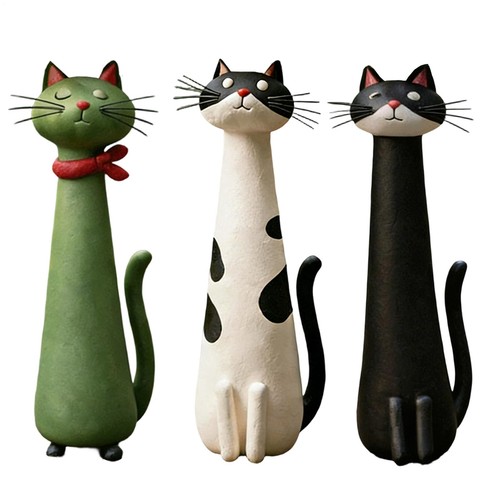 Handcrafted quirky cat vase - handcrafted,