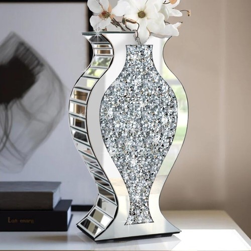 Crushed diamond mirror - crushed,