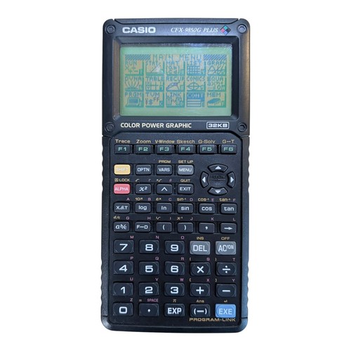 Casio cfx 9850g - casio, cfx-9850g