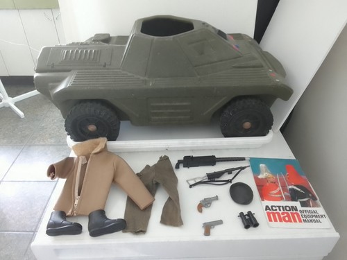 Vintage action man armoured - vintage,