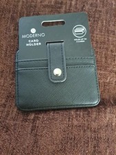 Coach Black Card Holder Wallet