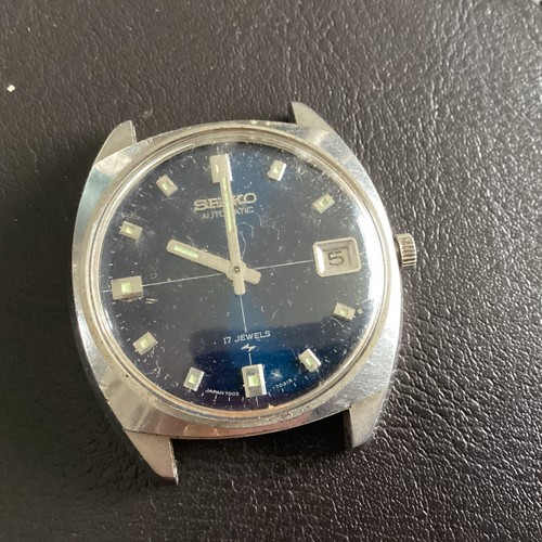 Seiko blue dial automatic - blue,