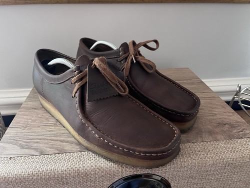 Clarks wallabee mens brown - wallabee,