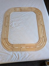 Wooden Road Track Rail And Road Double Track