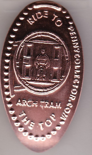 Elongated souvenir penny - elongated,