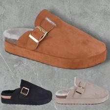 NEW WOMENS LADIES FLAT SLIP ON