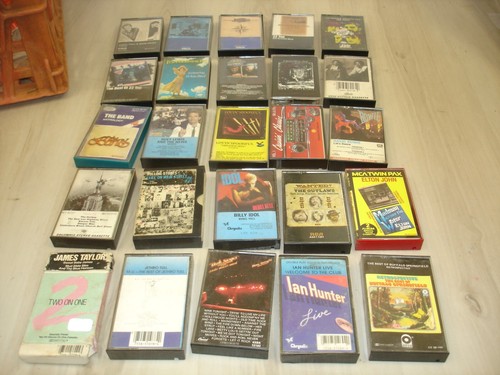 Lot vintage cassette - 25,