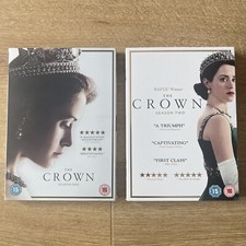 The Crown Season 1 & 2 (DVD, 2017) Region 2 | Like New Condition |