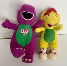 Barney and Vintage BJ And Friends Barney Sings I Love You Plush Toys