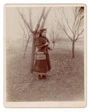1890s Girl w/ Marksman Bow &